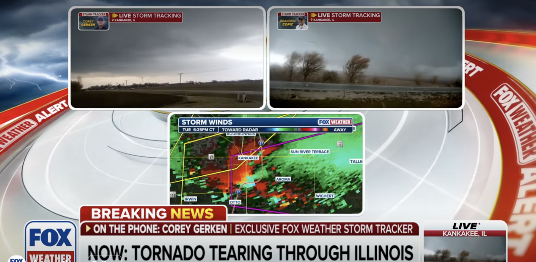 March 10 tornado and hail damage Northern Illinois