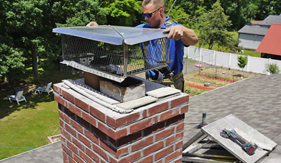 Professional chimney cap installation Northeast Ohio